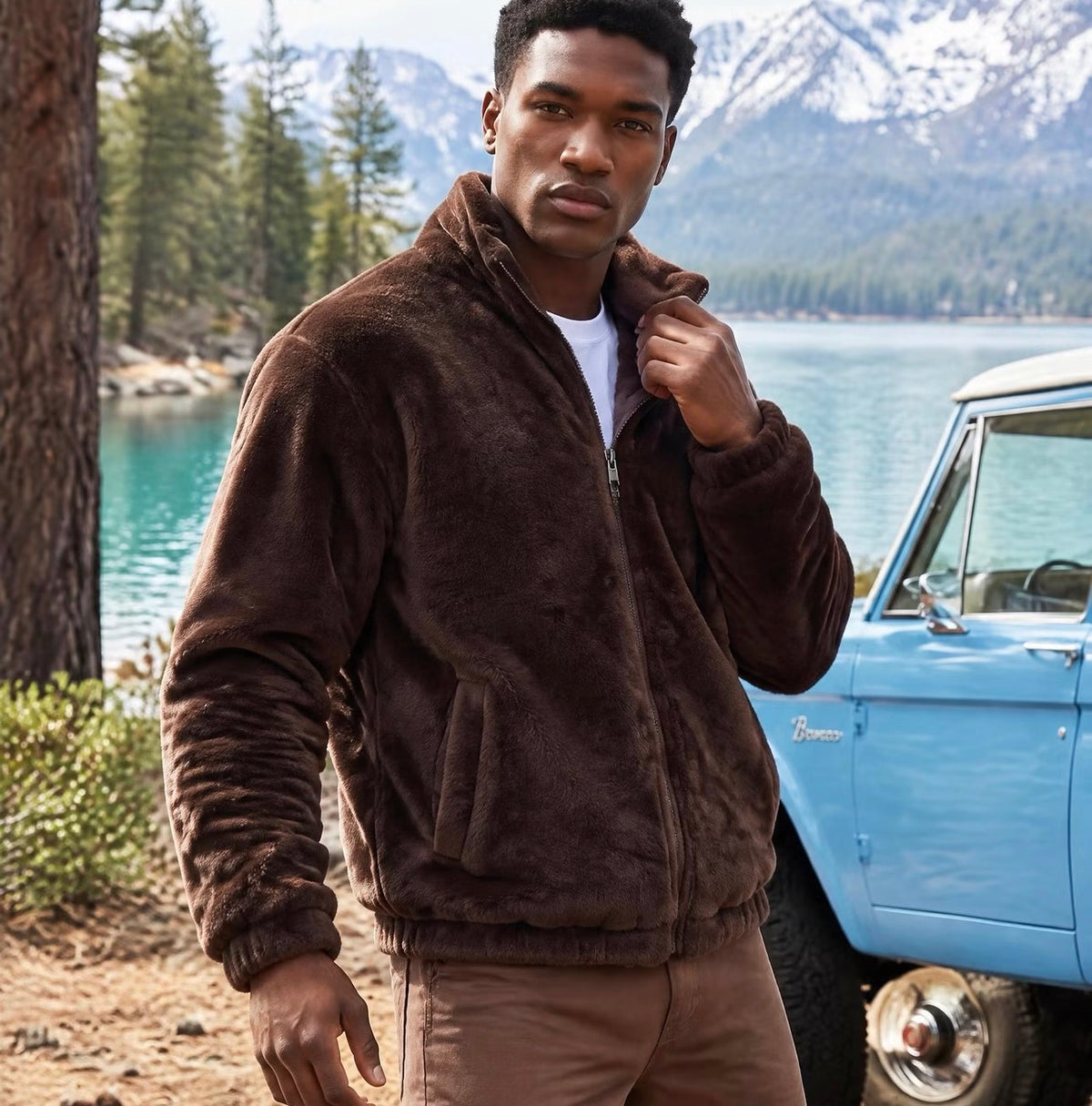 Fleece Jacke
