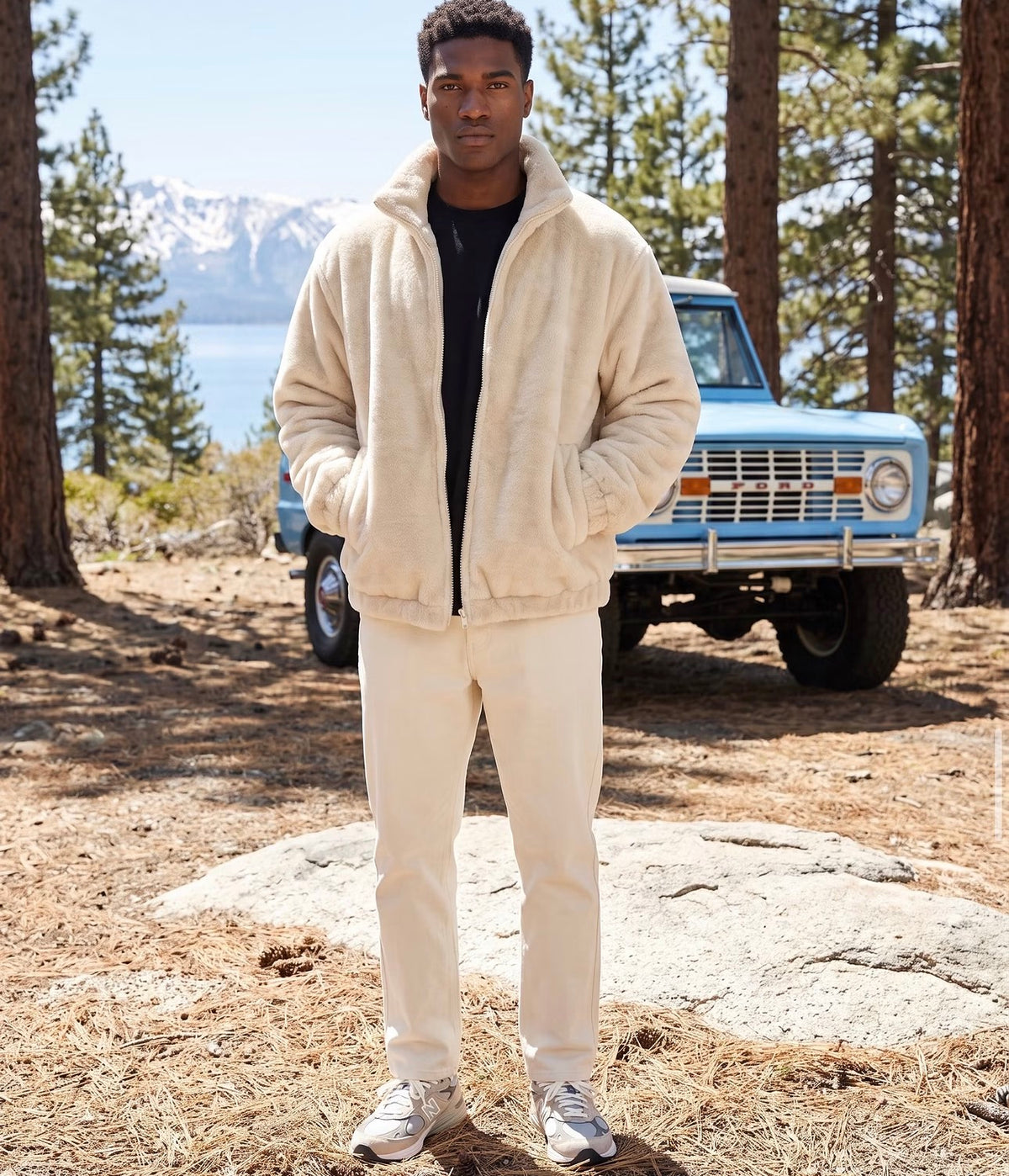 Fleece Jacke