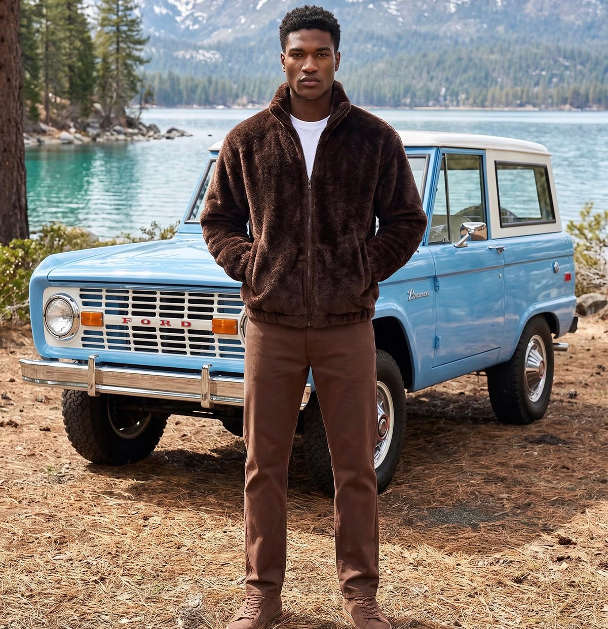Fleece Jacke