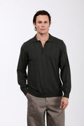 K3475 Langarm-Poloshirt